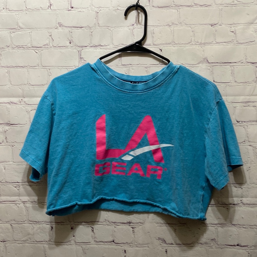 Vintage LA gear crop top